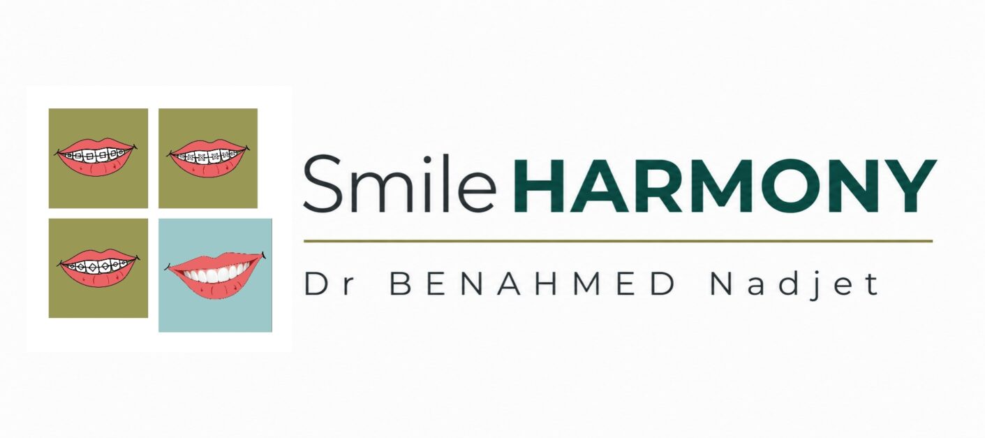 Logo de la clinique SmileHARMONY en entête du site